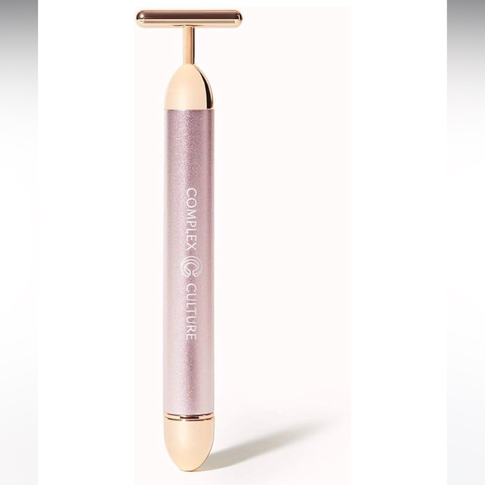 NIB Complex Culture Sonic T-bar Facial Massager